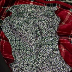 Express Multicolor Patterned Blouse